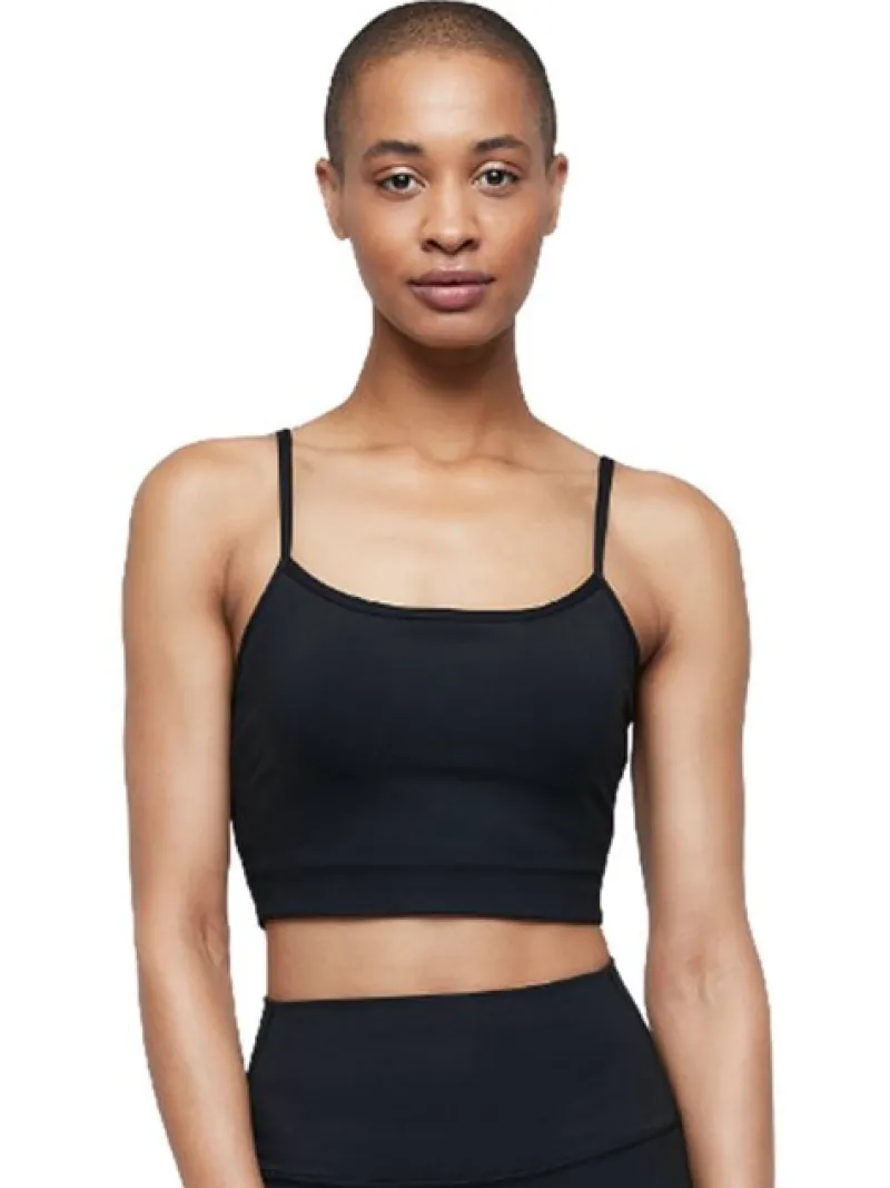 moonchild_sort_bld_top_me_0.webp Dansebutikken Moonchild sort blød top med puder lunar luxe> Pilates Overdele | Yogatoppe