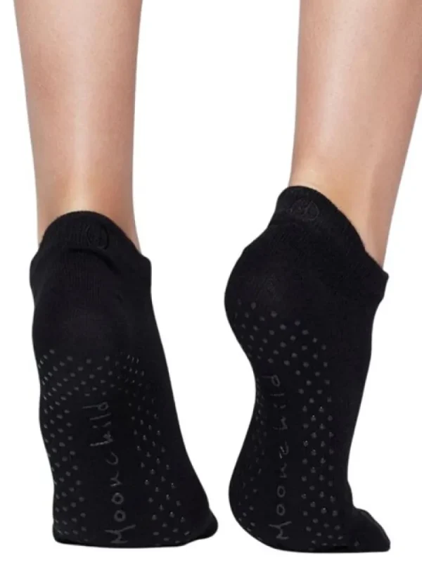 Dansebutikken Moonchild sorte toe socks til yoga> Andet Til Yoga