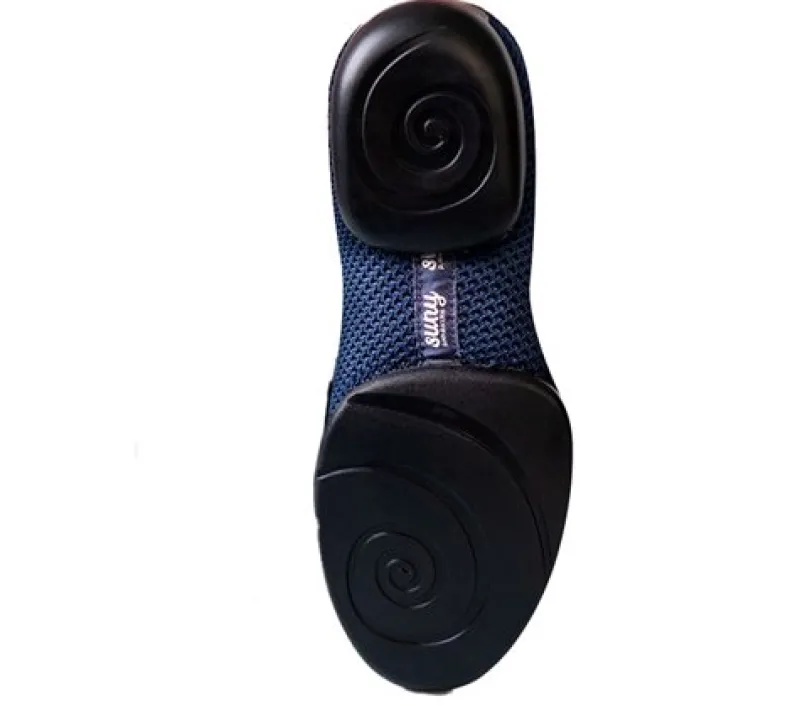 mrkebl_sneaker_ndbar_stri_2.webp Dansebutikken Mørkeblå sneaker åndbar strik til damer - Suny>Dame Salsasko Damer | Swingsko Damer