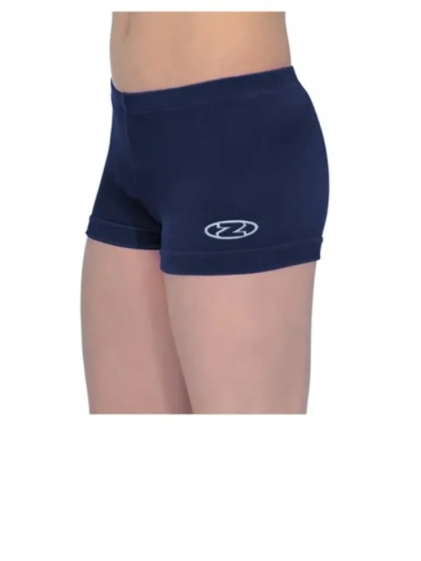 Dansebutikken Navy basic velour shorts til piger gym The zone> Underdele Piger