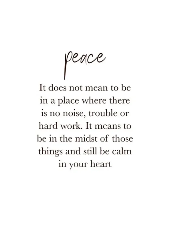 Dansebutikken Plakat med citat - Peace> Andet Til Yoga