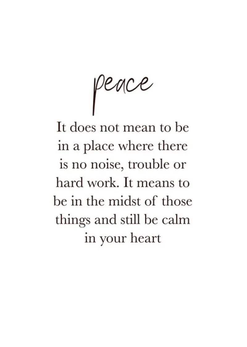 plakat_med_citat__peace_1.webp Dansebutikken Plakat med citat - Peace> Andet Til Yoga