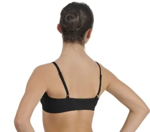 Dansebutikken Pridance sort top til piger>Børn Gymnastik Undertøj Pige | Ballet Toppe Børn