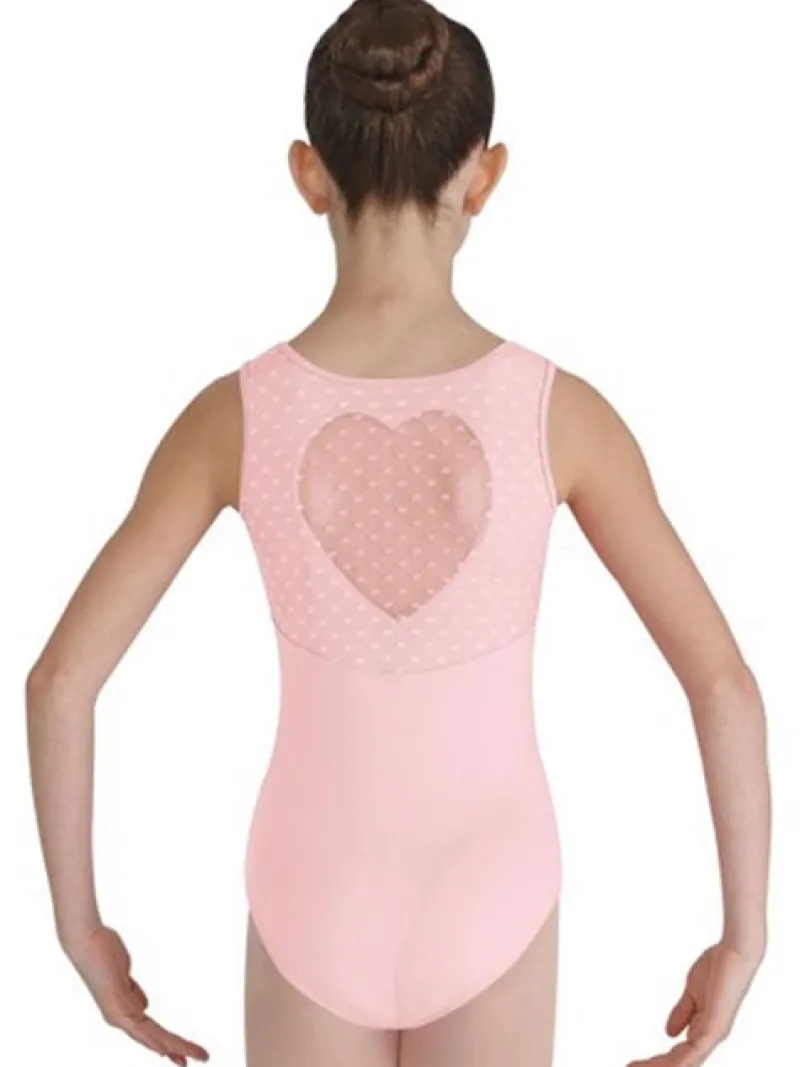 rosa_balletdragt_til_pige_0.webp Dansebutikken Rosa balletdragt til piger m. hjerte ryg Bloch>Børn Balletdragter Børn