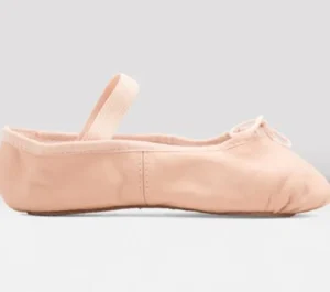 Dansebutikken Rosa balletsko/springsko i skind m.fuldsål Bloch> Balletsko Bløde