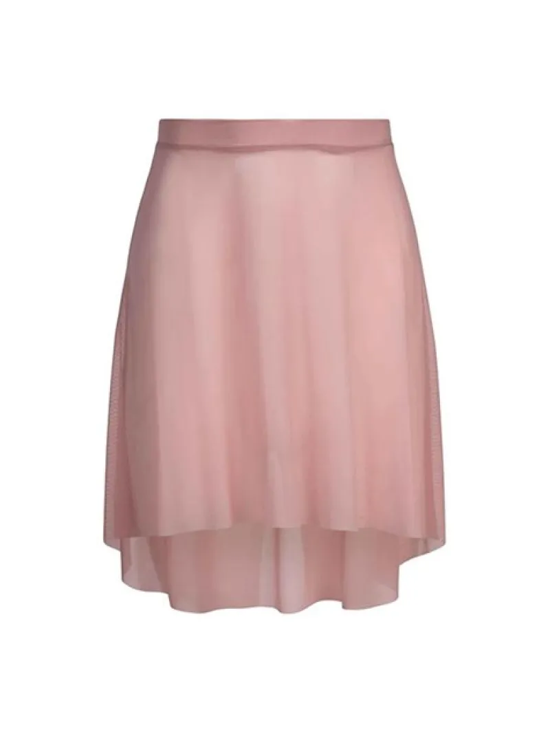rosa_pull_on_mesh_skrt_fr_0.webp Dansebutikken Rosa pull on mesh skørt fra Mara Dancewear>Dame Skørter Til Skøjteløb | Ballet Underdele Damer