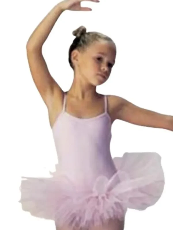 Dansebutikken Rosa tutudragt Seré med 4 lag tyl>Børn Balletkjole Piger