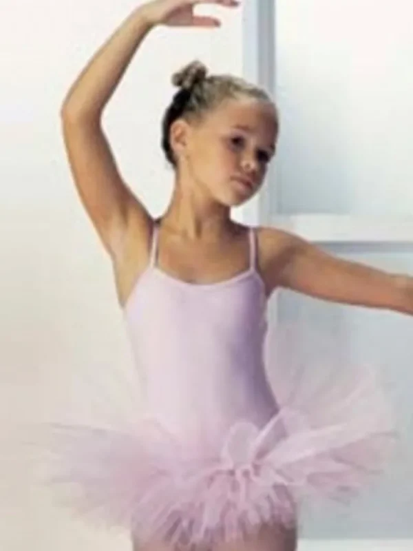 Dansebutikken Rosa tutudragt Seré med 4 lag tyl>Børn Balletkjole Piger