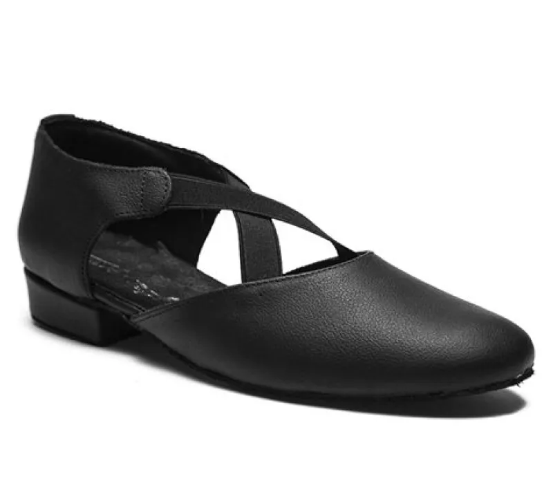 rumpf_danseskotrningssko__0.webp Dansebutikken Rumpf dansesko/træningssko m. elastik - 1313>Dame Orgelsko Damer | Folkedansesko Damer