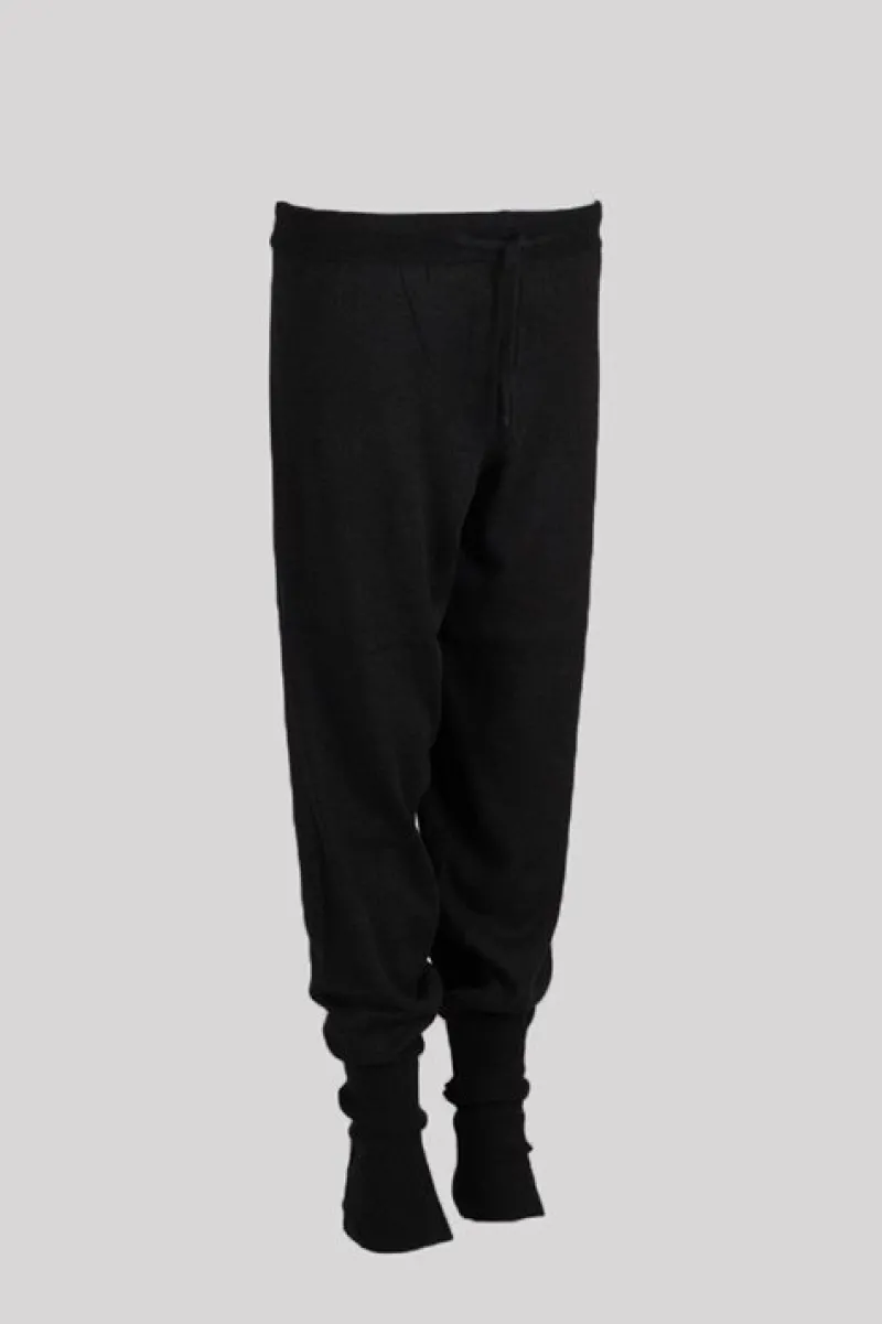 ser_by_dancecompany_sorte_0.webp Dansebutikken Seré by Dancecompany sorte strikbukser> Pilates Bukser/leggings | Yogabukser