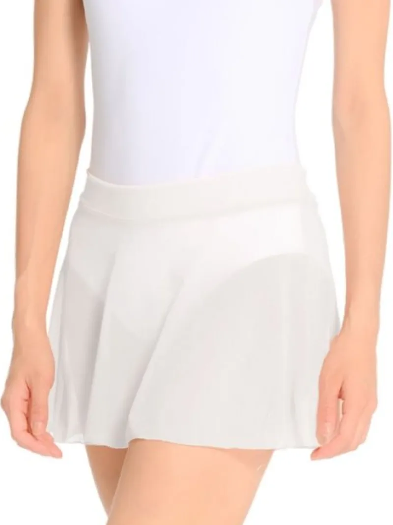 ser_hvidt_pull_on_skrt_i__1.webp Dansebutikken Seré hvidt pull on skørt i stretch mesh>Dame Skørter Til Skøjteløb | Underdele Damer
