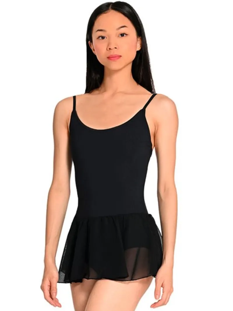 ser_sort_dragt_m_justerba_1-1.webp Dansebutikken Seré sort dragt m. justerbare stropper og påsyet skørt>Dame Dragter Damer