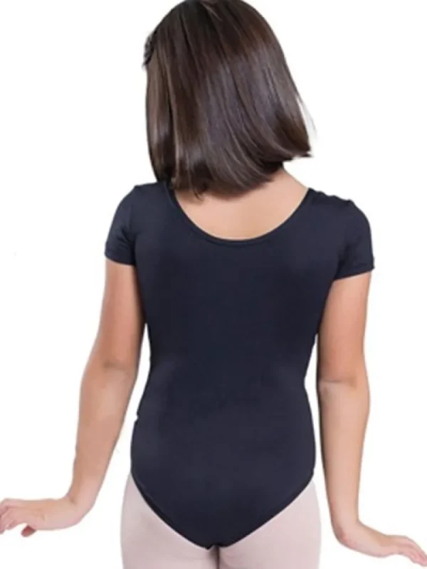 Dansebutikken Seré sort dragt m.kort ærme ballet/gymnastik>Børn Dragter Piger | Balletdragter Børn