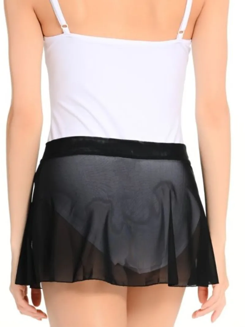 ser_sort_pull_on_mesh_skr_1.webp Dansebutikken Seré sort pull on mesh skørt>Dame Underdele Damer | Underdele Piger