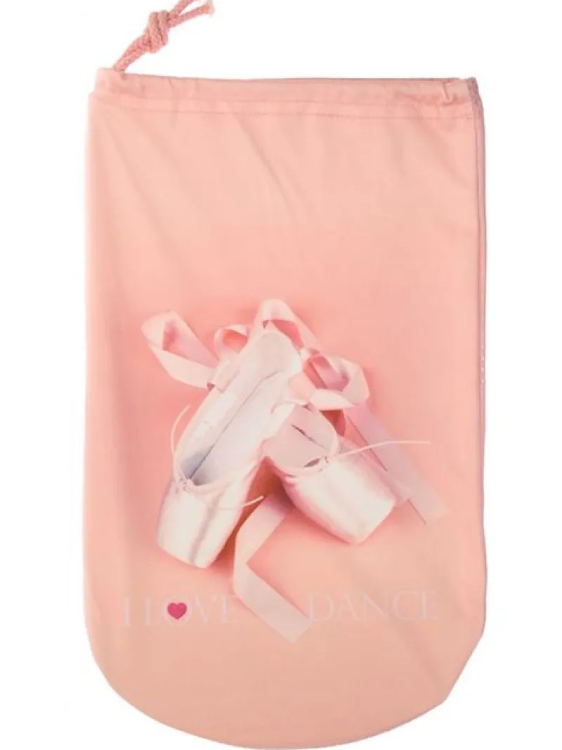 sko_pose_peach_til_ballet_0.webp Dansebutikken Sko pose peach til balletsko I love dance> Andet Til Ballet | Balletsko Tilbehør