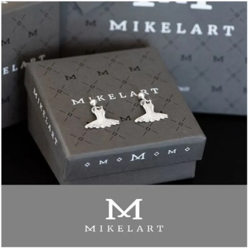 slv_reringe_med_tutu_mike_2.webp Dansebutikken Sølv øreringe med tutu Mikelart>Børn Andet Til Ballet | Balletting Børn