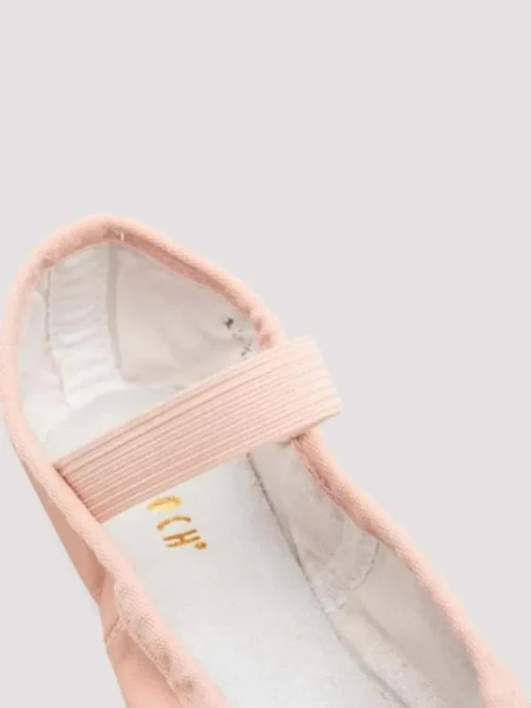 Dansebutikken Soft fuldsål balletsko/springsko Bloch skind> Balletsko Bløde