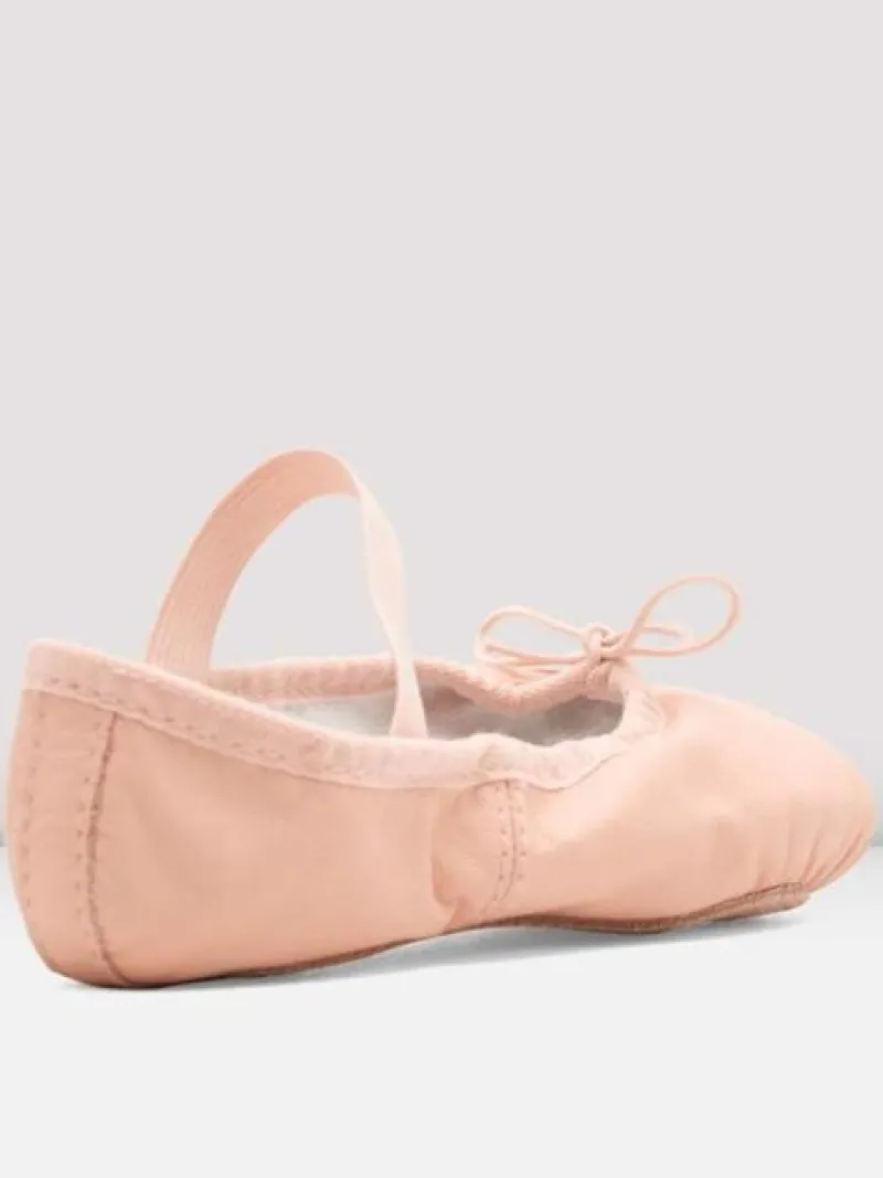 soft_fuldsl_balletskospri_6.webp Dansebutikken Soft fuldsål balletsko/springsko Bloch skind> Balletsko Bløde