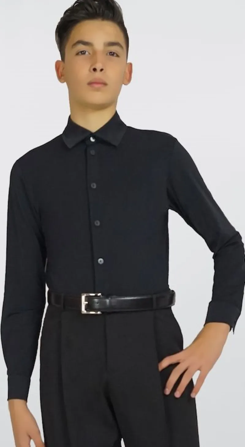 sort_body_skjorte_til_her_1.webp Dansebutikken Sort body skjorte til herrer - Ready4dance> Dansetøj Herrer