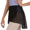 Dansebutikken Sort chiffon skirt børn Capezio>Børn Gymnastikkjole Piger | Ballet Underdele Børn