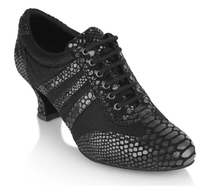 sort_croc_trnings_dansesk_0.webp Dansebutikken Sort croc trænings dansesko Ray Rose - Tiber>Dame Tangosko Damer | Træningssko Damer