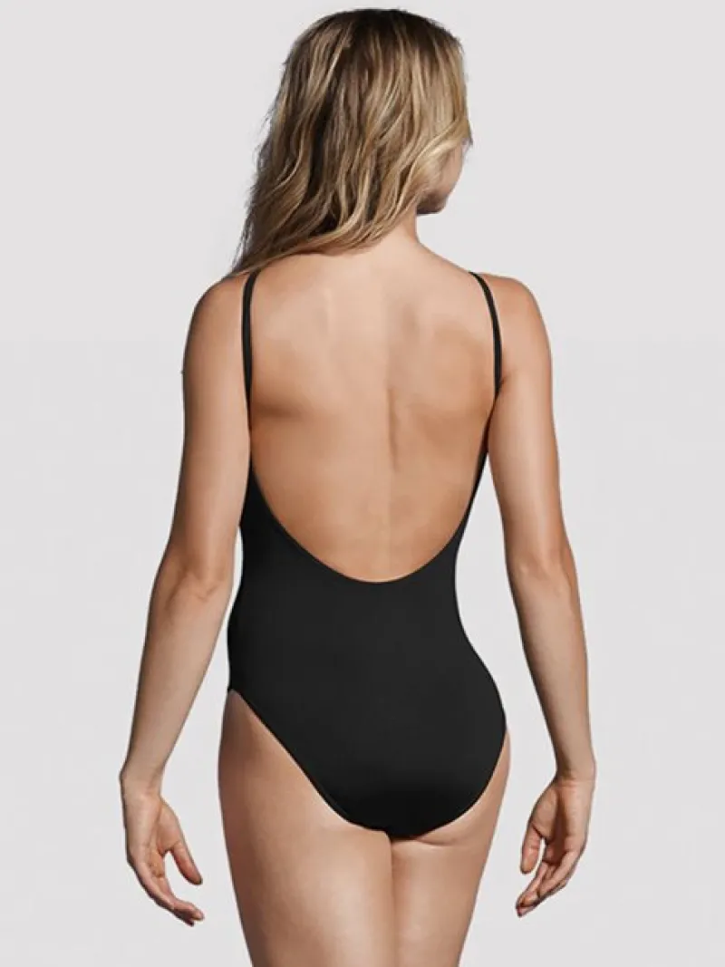 sort_dragt_bloch_med_flot_2.webp Dansebutikken Sort dragt Bloch med flot høj hals>Dame Balletdragter Damer