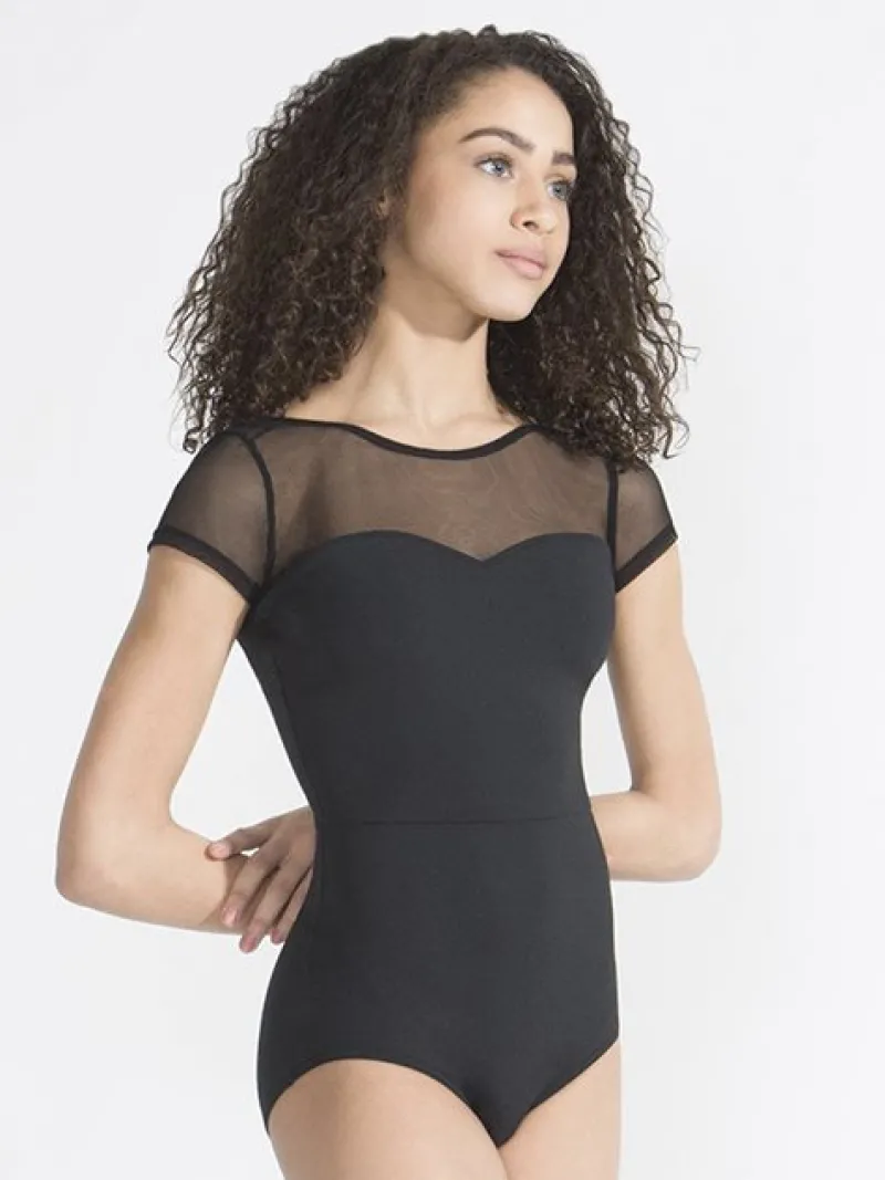 sort_dragt_med_rmer_og_fi_3.webp Dansebutikken Sort dragt med ærmer og fin kryds ryg Capezio>Dame Balletdragter Damer | Dansebody Damer