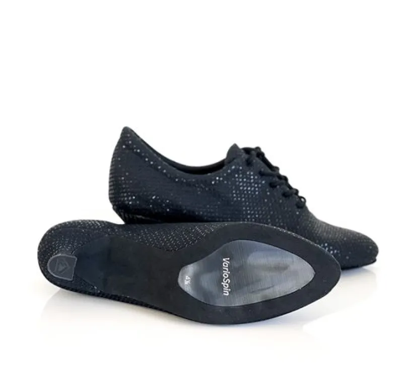 sort_glitter_trnings_dans_1.webp Dansebutikken Sort glitter trænings dansesko vario pro hybrid>Dame Salsasko Damer | Tangosko Damer