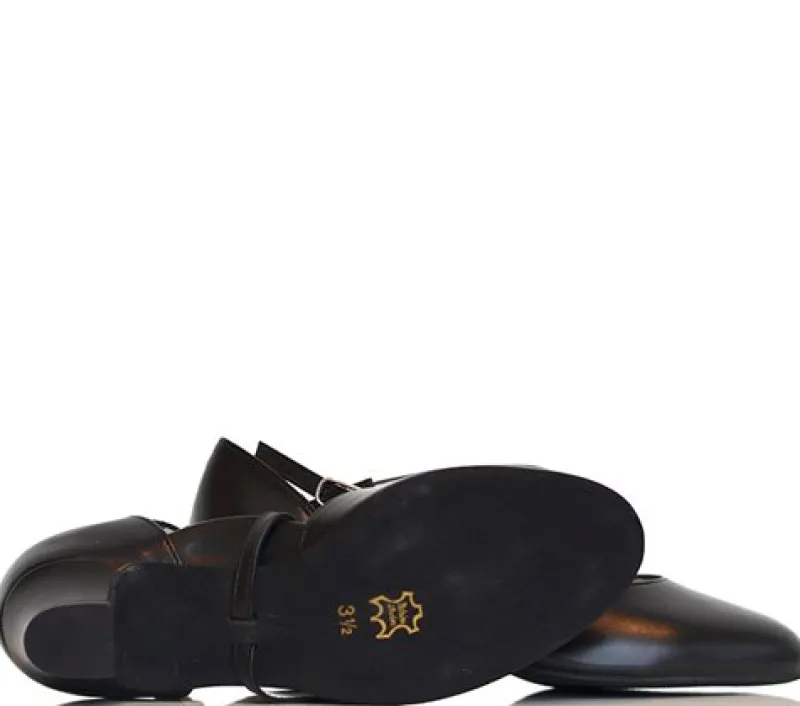 sort_lav_felice_dame_dans_4.webp Dansebutikken Sort lav Felice dame dansesko Werner Kern>Dame Tangosko Damer | Social Dansesko