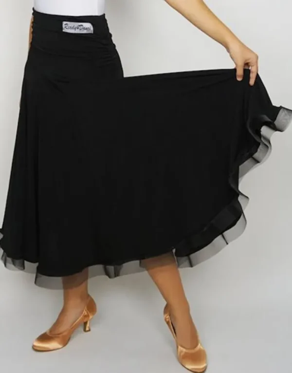 Dansebutikken Sort standard nederdel til damer - Ready4dance>Dame Danseunderdele Damer