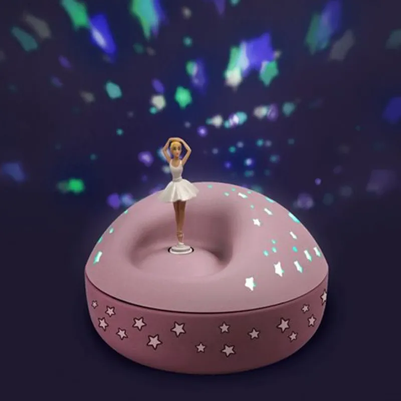 stjerne_projektor_med_mus_1.webp Dansebutikken Stjerne projektor med musik og balletdanser.>Børn Balletting Børn