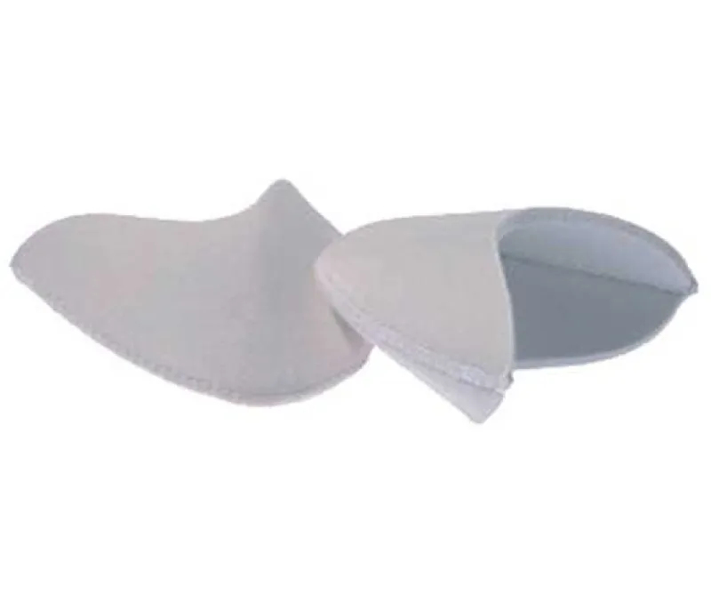 tech_dance_hvide_tbeskytt_0.webp Dansebutikken Tech Dance hvide tåbeskyttere i skum> Balletsko Tilbehør