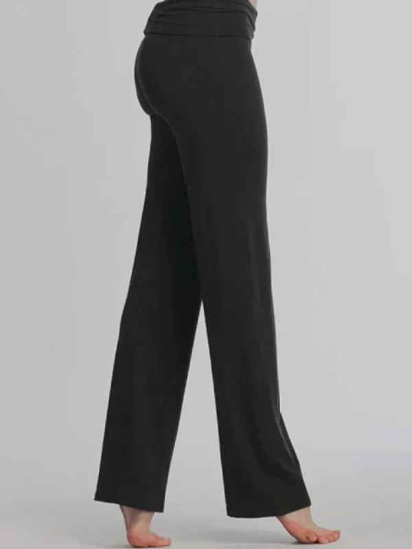 Dansebutikken Temps danse sort lækker buks til dans og yoga>Dame Pilates Bukser/leggings | Yogabukser