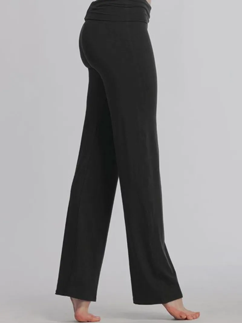 temps_danse_sort_lkker_bu_2.webp Dansebutikken Temps danse sort lækker buks til dans og yoga>Dame Pilates Bukser/leggings | Yogabukser