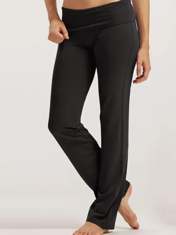 Dansebutikken Temps danse sort lækker buks til dans og yoga>Dame Pilates Bukser/leggings | Yogabukser