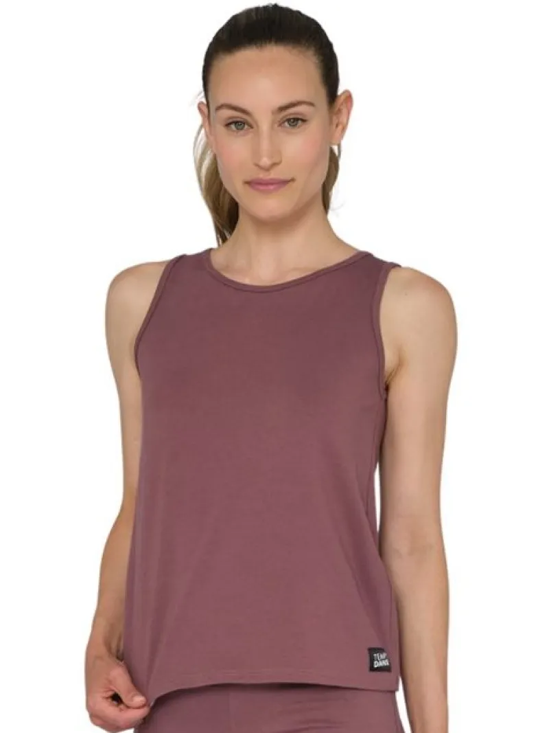 tempsdanse_smuk_dmpet_rdb_0.webp Dansebutikken Tempsdanse smuk dæmpet rødbrun tanktop til damer> Pilates Overdele | Yogabluser