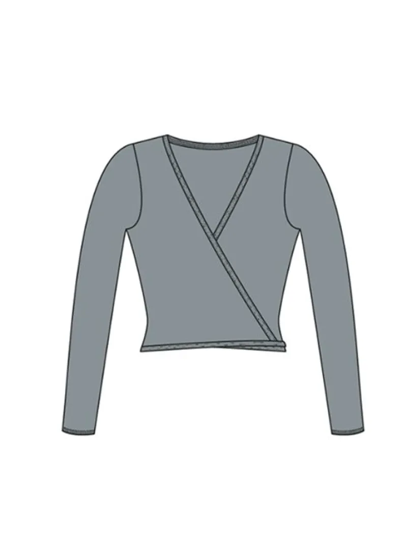 wearmoi_gr_sl_om_overdel__4.webp Dansebutikken Wearmoi grå slå om overdel ballet og gymnastik>Dame Overdele Damer | Ballet Strik Damer
