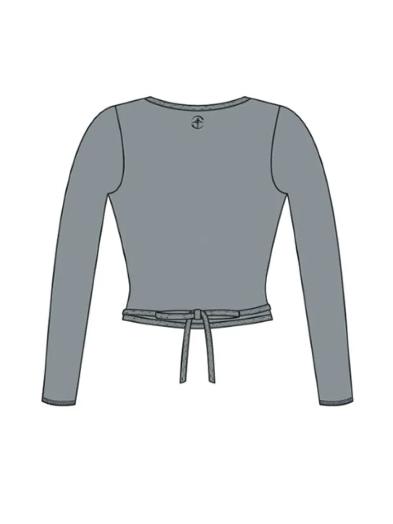 wearmoi_gr_sl_om_overdel__5.webp Dansebutikken Wearmoi grå slå om overdel ballet og gymnastik>Dame Overdele Damer | Ballet Strik Damer