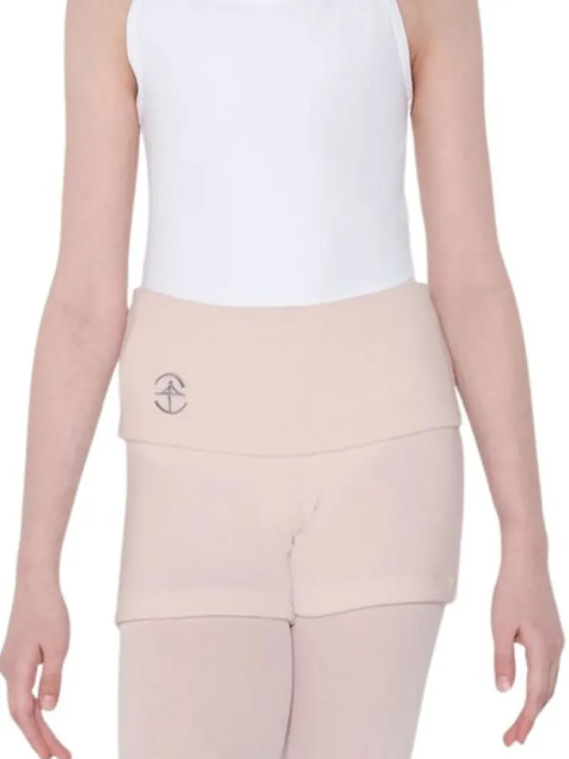wearmoi_rosa_strikshorts__0.webp Dansebutikken Wearmoi rosa strikshorts børn ballet/gymnastik>Børn Underdele Piger | Ballet Underdele Børn