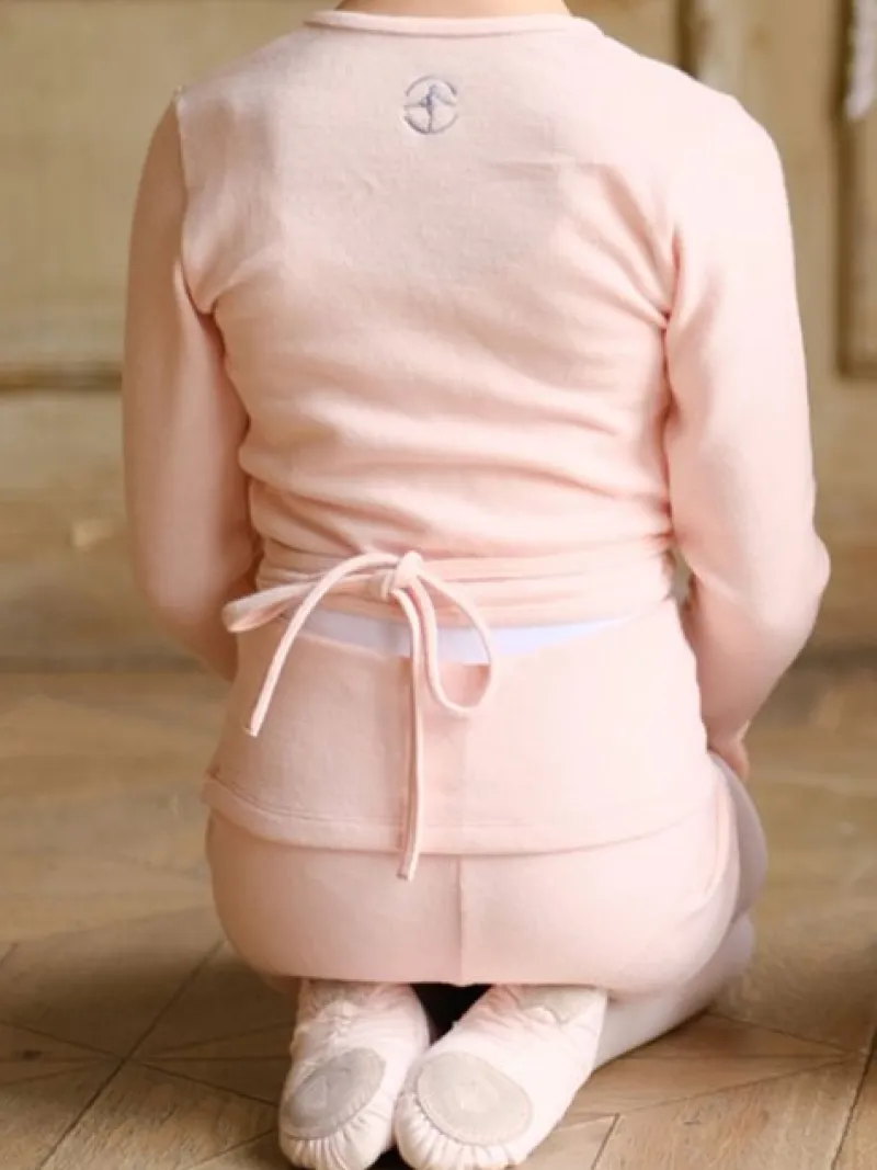 wearmoi_rosa_strikshorts__2.webp Dansebutikken Wearmoi rosa strikshorts børn ballet/gymnastik>Børn Underdele Piger | Ballet Underdele Børn