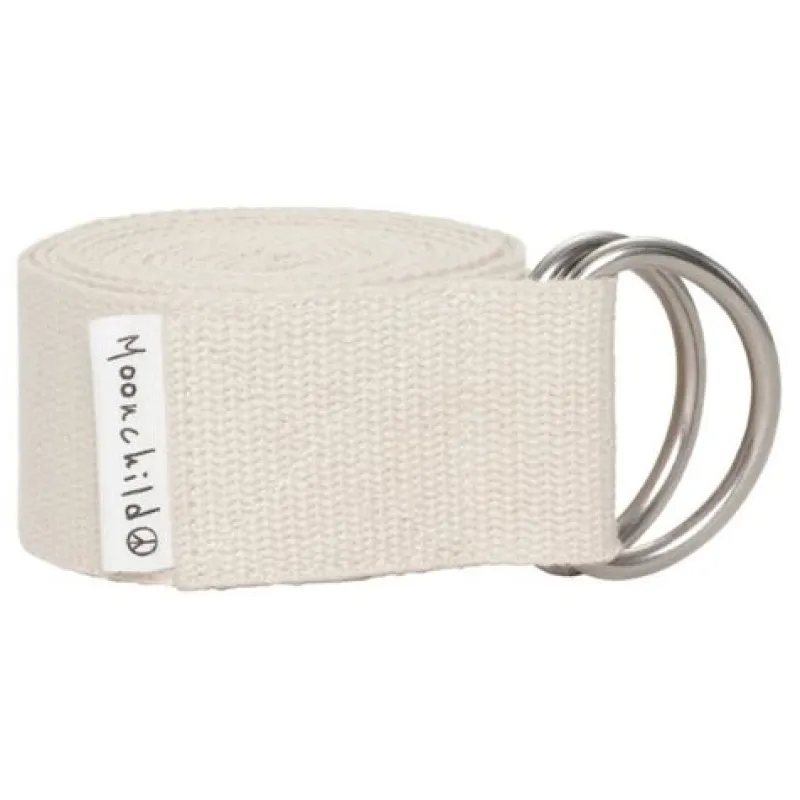 yoga_strap_lys_beige__moo_0.webp Dansebutikken Yoga Strap lys beige - Moonchild> Andet Til Yoga