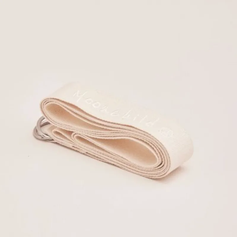 yoga_strap_lys_beige__moo_2.webp Dansebutikken Yoga Strap lys beige - Moonchild> Andet Til Yoga
