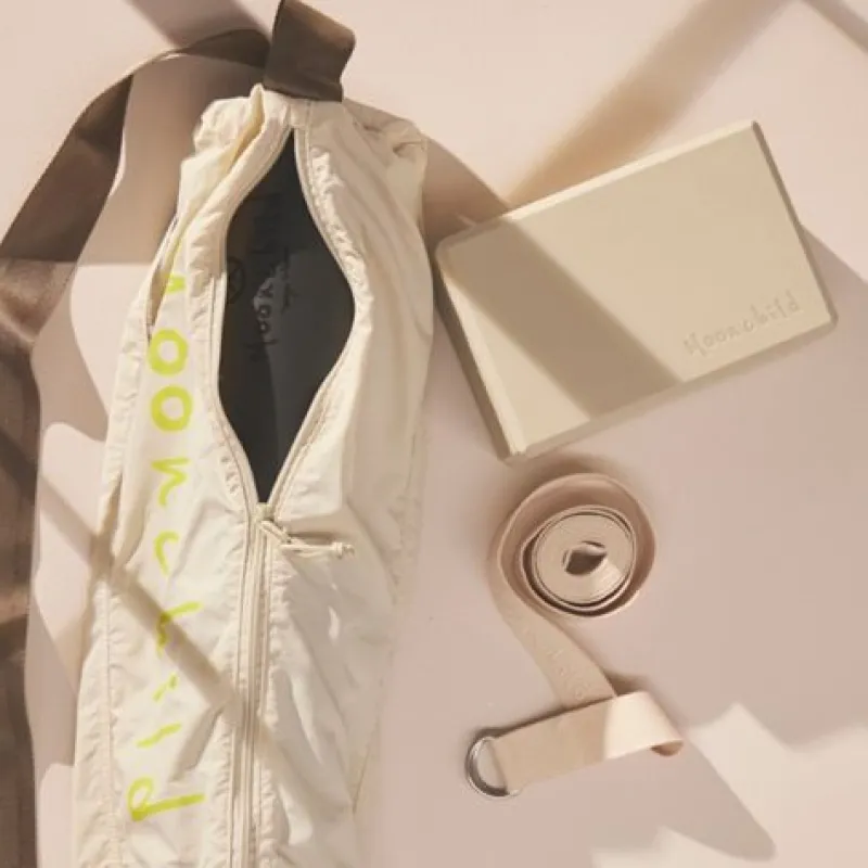 yoga_strap_lys_beige__moo_5.webp Dansebutikken Yoga Strap lys beige - Moonchild> Andet Til Yoga